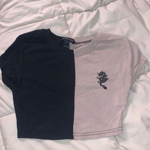 charlotte russe crop top